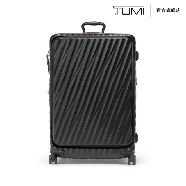 【TUMI】19 Degree Front Access 30 吋大型前開式可擴展行李箱 - 黑色紋理 (TUMI 官方旗艦店)