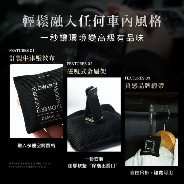 【KLOWER PANDOR】KP記憶香氛 空間香氛包(多款任選)