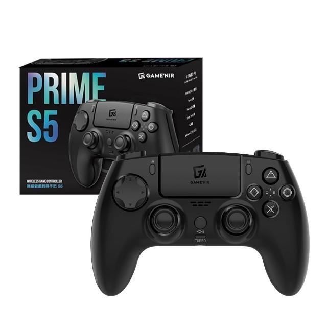 【GAME’NIR】Prime-S5 PS5無線手把 記憶背鍵 巨集連發霍爾扳機 PS5 Switch2 PC iOS 安卓 地平線6