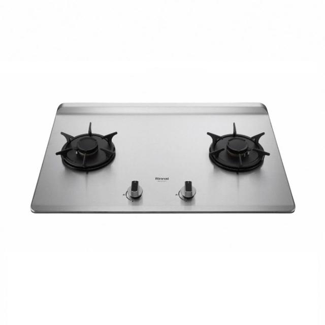 【林內】二口彩焱不鏽鋼檯面爐 RB-L2700S 含基本安裝