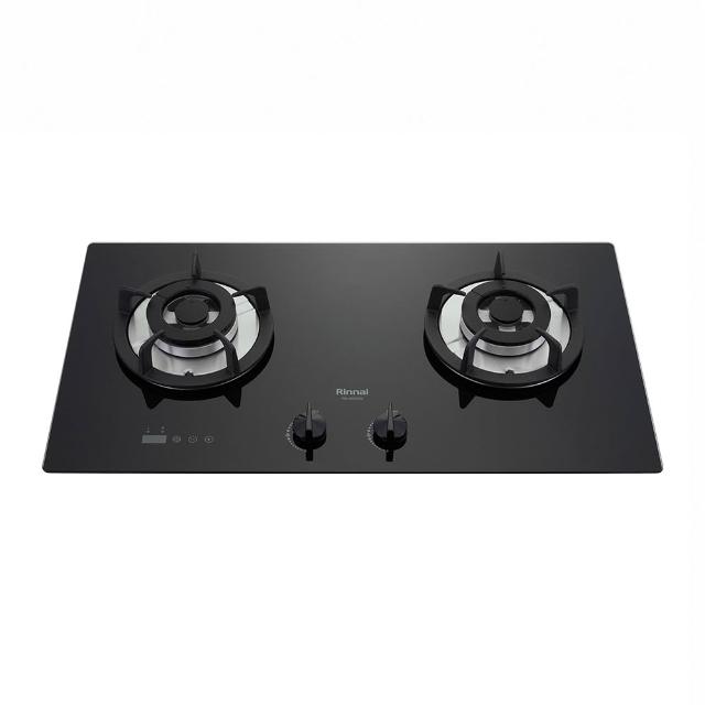 【林內】二口防漏黑玻璃檯面爐 RB-S2630G(B) 含基本安裝