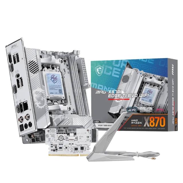 【MSI 微星】MPG X870I EDGE TI EVO WIFI AMD主機板