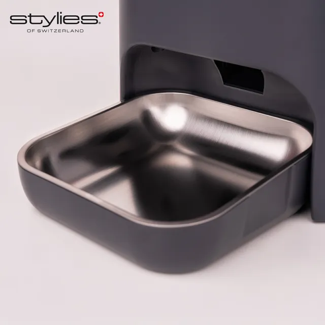 瑞士Stylies_cibus 寵物製能餵食器(防卡糧設計、密封防潮、防蟻防蟑、易清洗、APP定時出糧)