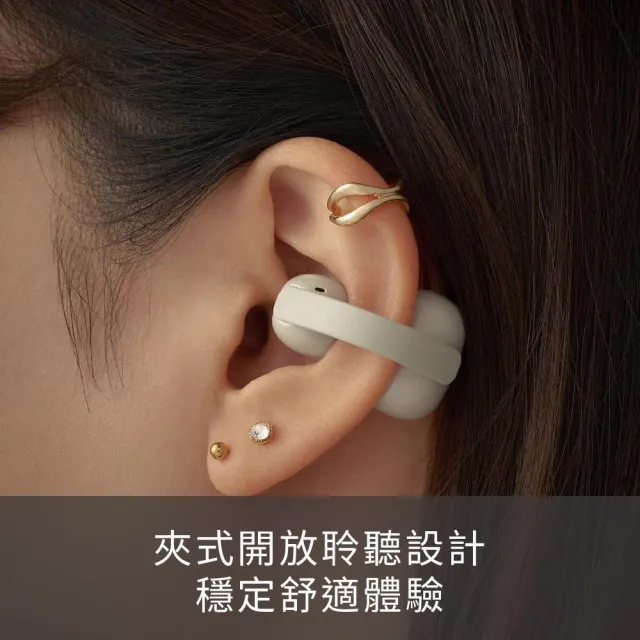 【SONY 索尼】Sony索尼 LinkBuds Clip 耳夾式真無線耳機 WF-LC900 (台灣公司貨保固12+6))