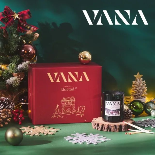 【VANA】香氛蠟燭禮盒 香味任選|天然植物蠟|純素安心使用|療癒居家|室內香氛|送禮推薦|秋季香氛賞