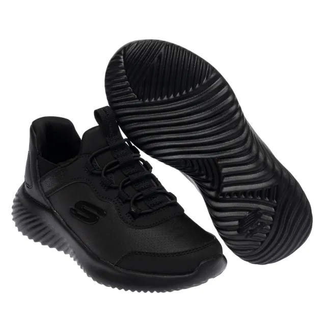 【SKECHERS】男童系列 男童鞋 運動鞋 瞬穿舒適科技 BOUNDER (403896LBBK)