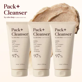 韓國color deep天然穀物2 in 1潔顏面膜