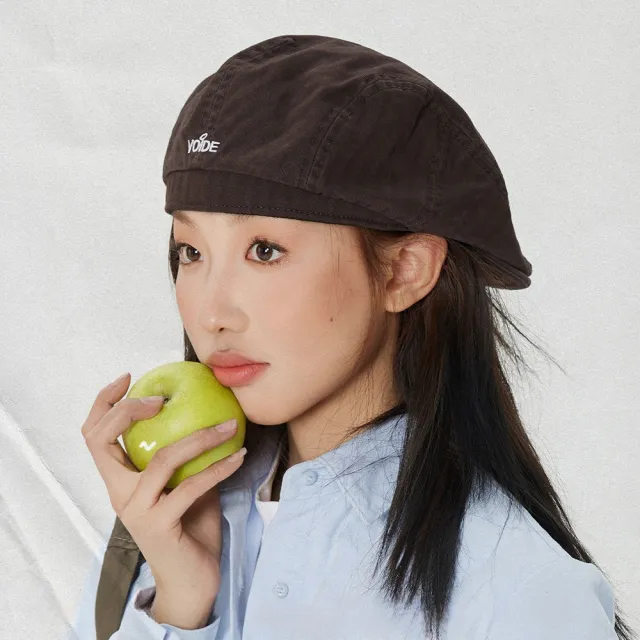 【KEDDY】反戴貝雷帽-女生帽子-前進帽-穿搭必備-男女帽子-純棉帽子-日系風格-遮陽帽子-氣質百搭-個性帽子