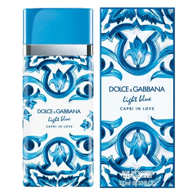 【D&G】DOLCE & GABBANA LIGHT BLUE 淺藍海邊漫步女性淡香精 100ml (專櫃公司貨)