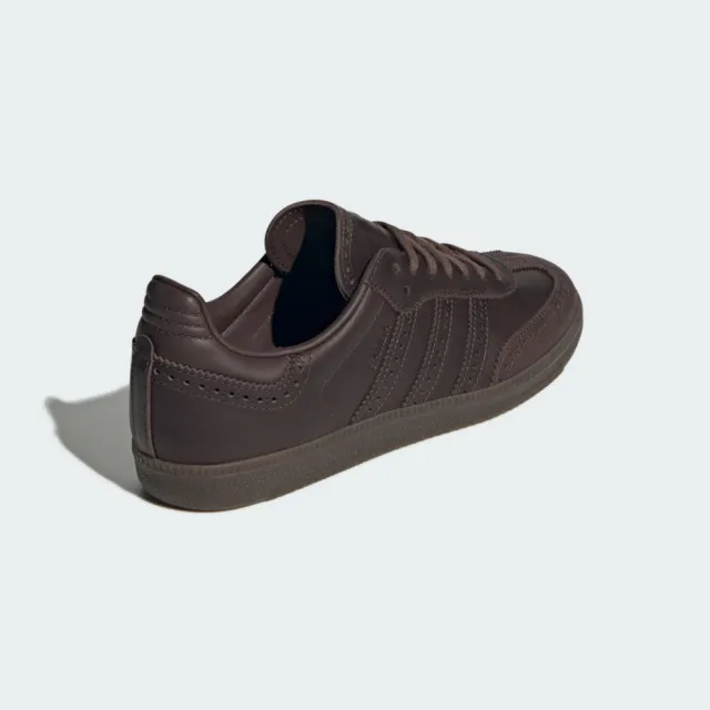 【adidas 愛迪達】Samba Og 男 運動休閒鞋 德訓鞋 皮革 復古 舒適 深棕(JI3231)