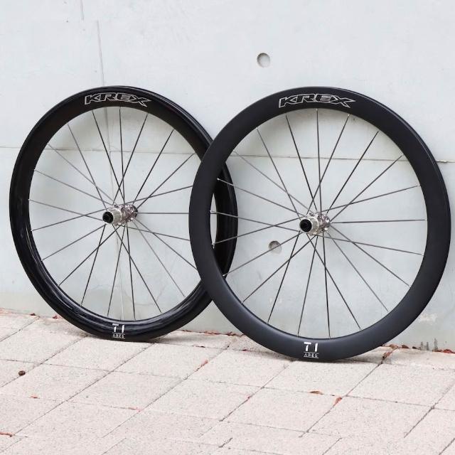 【KREX】台灣品牌 全新 ARES T1 公路車 貫通軸 碳纖維鋼絲 碳纖維輪組