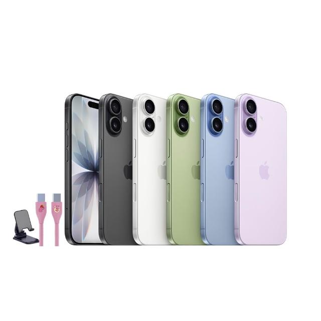 【Apple】iPhone 17(512G/6.3吋)(支架+迪士尼充電線組)