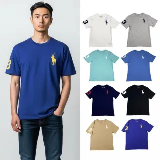 【RALPH LAUREN】Ralph Lauren 大馬 T恤 Polo 純棉 青年版 男女皆可 短袖 上衣 短T(短袖 T恤9790)