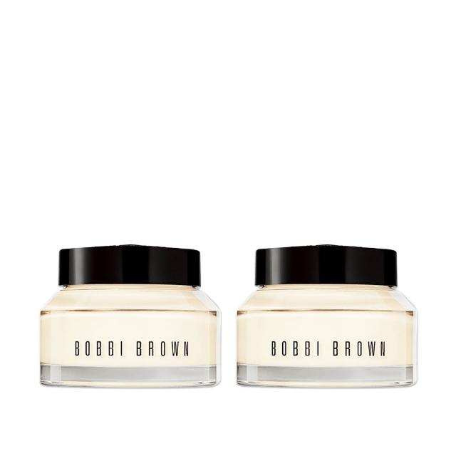 【Bobbi Brown 芭比波朗】維他命乳霜雙入組(維他命完美乳霜50mlx2/妝前神霜/橘子霜/持妝乳霜)
