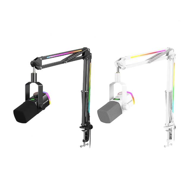 【FIFINE】FIFINE 麥克風｜AM8 PROT｜動圈式麥克風｜直播麥克風｜電競麥克風｜RGB 麥克風｜USB 麥克風