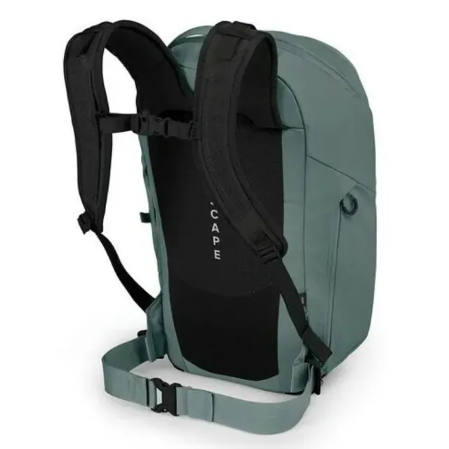 【Osprey】雙11 Metron 26 通勤筆電背包 綠色 (自行車通勤專用背包 電腦背包 筆電背包 日常背包)