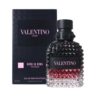 【VALENTINO 范倫鐵諾】Valentino Born In Roma Intense 訂製羅馬馥郁男性淡香精 EDP 50ml