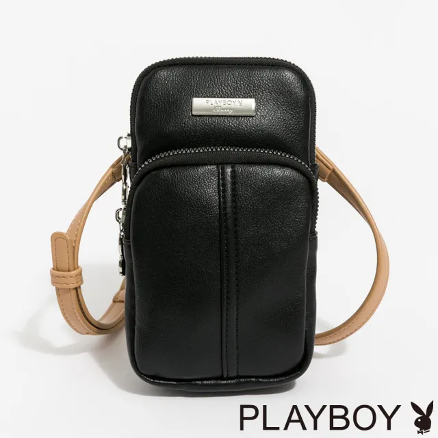 【PLAYBOY】手機包  Swanky系列 - 黑色