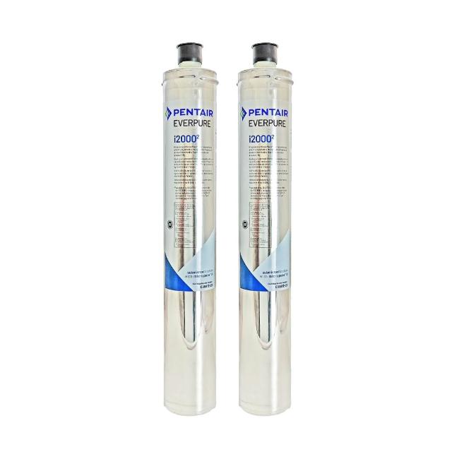 【EVERPURE 愛惠浦】美國 Pentair i2000 i20002 濾芯 9000加侖 抑垢型濾心 (原裝平輸2入)
