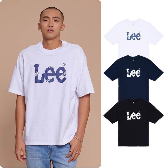【Lee】男裝 短袖T恤 / 街頭風 大LOGO印花 共三色 OVERSIZED版型 / LB602042735 LB602042K11 LB602042K14