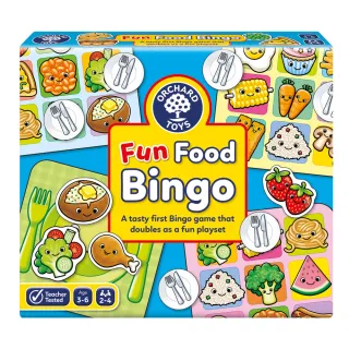 【Orchard Toys】幼兒桌遊-原型食物大作戰(FUN FOOD BINGO)