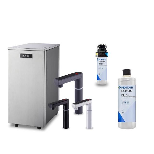 【愛惠浦】雙溫櫥下型 HS288T PLUS觸控熱飲機+PURVIVE-PBS200生飲淨水器
