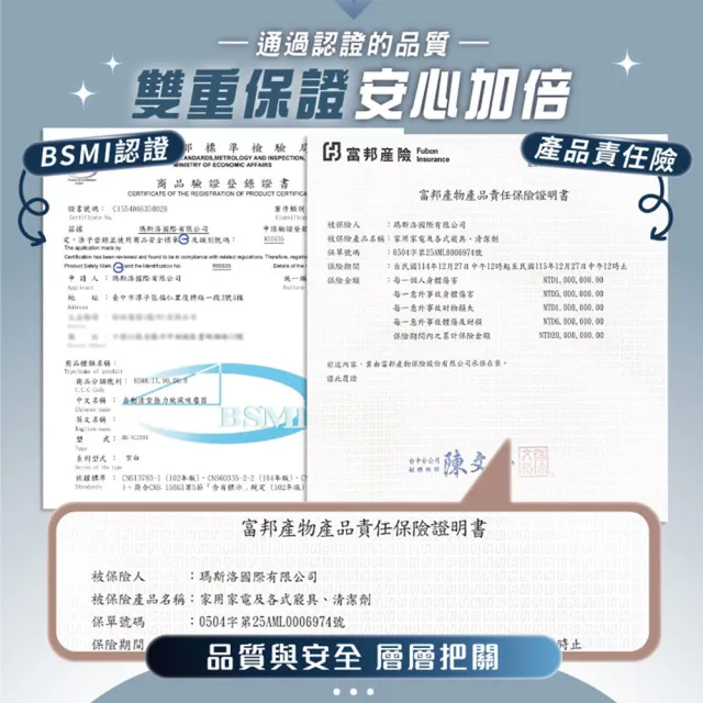 【MAXRO】易吸淨 | 自動集塵強力旋風吸塵器 MX-VC2501-清潔大師組