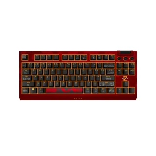 【Razer 雷蛇】BlackWidow 黑寡婦蜘蛛 EVA聯名版 V4 Tenkeyless HyperSpeed鍵盤 - 橘軸(英文)