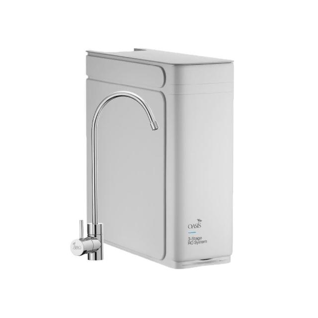 【美國OASIS】全櫥雙出RO高流量淨水器 1000GPD(買就送一年份濾芯組)