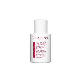 【CLARINS 克蘭詩】輕呼吸光感UV隔離露SPF50 PA++++ 30ml(透明色/粉膚色)