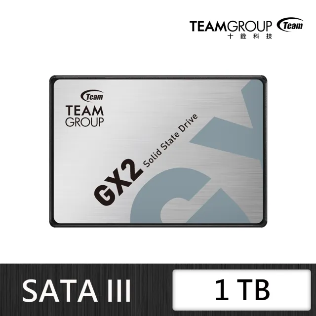 【Team 十銓】GX2 1TB SATA SSD固態硬碟 讀530M/寫480M