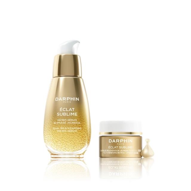 【DARPHIN 朵法】金緻奢光療癒組(金緻再生奢光露30ml/小金球精露/雙11限定)