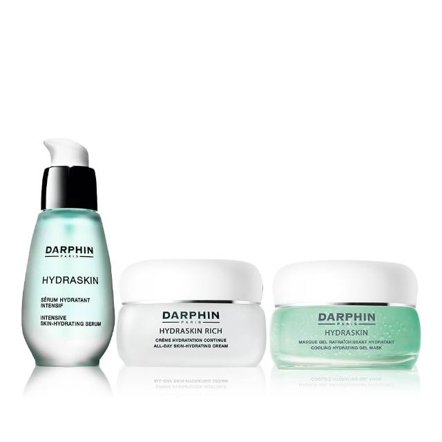 【DARPHIN 朵法】活水保濕雙星組(活水保濕深層滲透精華液 30ml+乳霜 50ml)