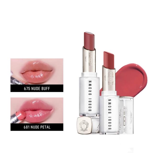 【Bobbi Brown 芭比波朗】晶鑽釉光水唇膏 雙入組(超保濕x不黏膩 水光口紅)