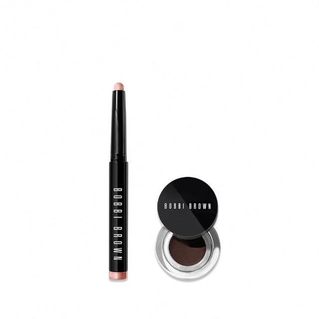 【Bobbi Brown 芭比波朗】持久抗暈染眼妝組(超持久炫彩眼影筆+流雲眼線膠/雙11限定)
