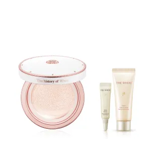 【WHOO 后】官方直營 拱辰享雪白提亮防曬水氣墊(SPF50+/PA+++ 13g*2)