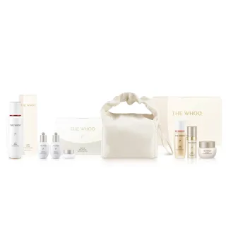 【WHOO 后】官方直營 秘帖循環精華純淨加量禮盒(秘循130ml+露20ml+乳20ml+霜4ml+托特包1個)