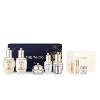 【WHOO 后】官方直營 天氣丹Be My Queen迷你禮盒50+50ml(水50ml+乳50ml+晶露25ml+精華8ml+霜10ml)