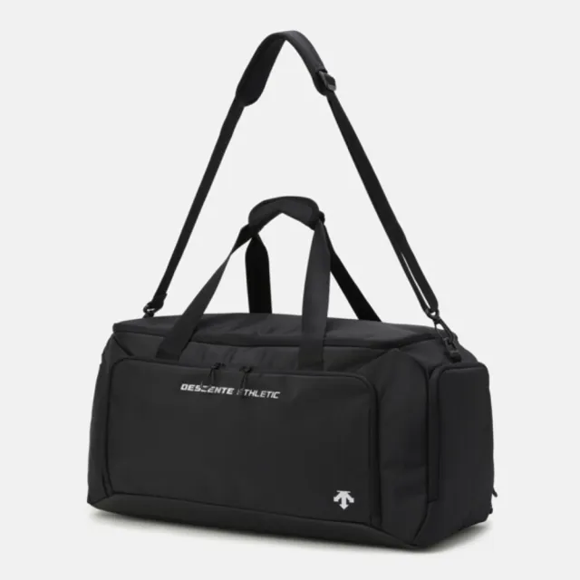 【DESCENTE】手提包 健身包 運動包 旅行袋 大容量 TRAINING ELITE GYM BAG 45 黑 SR123TBG1C-BLK0