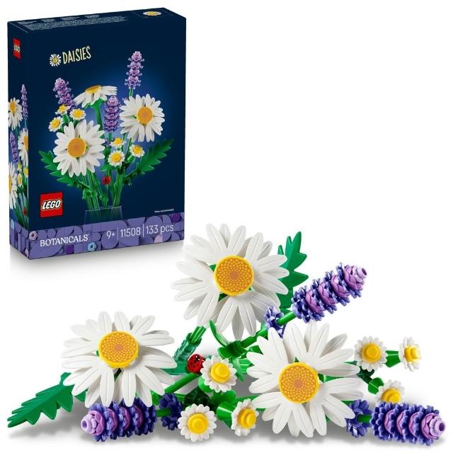 【LEGO 樂高】Botanicals 11508 雛菊(花藝 居家擺設 積木 玩具)