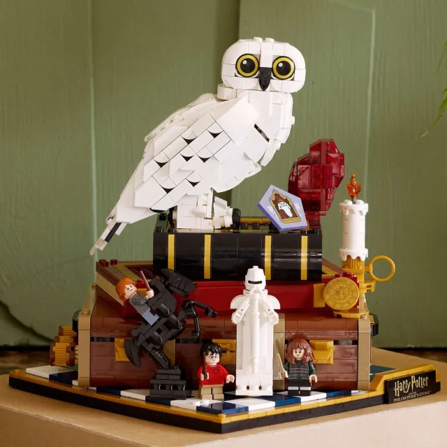 【LEGO 樂高】哈利波特系列 76466 魔法石－典藏版(Harry Potter 嘿美玩偶 積木 玩具)
