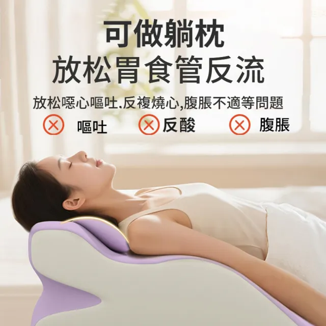 【ANTIAN】多功能記憶棉床上減壓趴睡枕 床頭護腰靠枕 情趣枕 房事枕 腰枕
