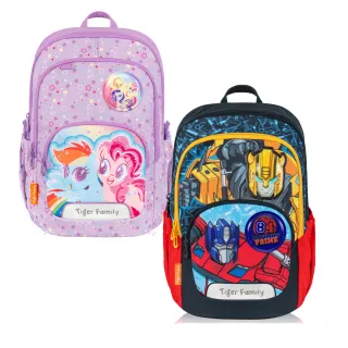 【Tiger Family】捷樂超輕量護脊書包-(中低年級110-140CM適用 穩站不倒大容量)