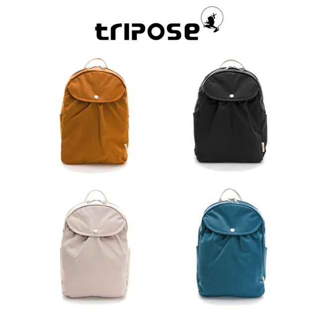 【tripose】DIAZ微皺尼龍輕量抓皺後背包(多色)