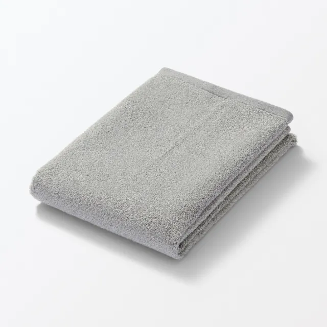 【MUJI 無印良品】柔軟薄型小浴巾(柔白/灰色/墨灰/米色/藍色)