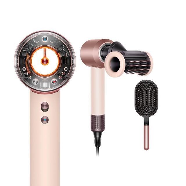 【dyson 戴森】限量福利品 HD16 Supersonic Nural™ 全新一代 智慧吹風機 溫控 負離子(粉霧玫瑰)