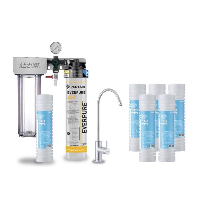 Everpure愛惠浦 Duo-4H2 Everpure 愛惠浦 Duo-4H2 櫥下型淨水器,採用先進濾芯淨水方式,提供純淨健康飲水。規格 H51xW29xD14cm,美國原產地進口,貨源為公司貨,BSMI 許可字號 R3G712,享 1 年保固。適用前置濾芯 UF-01、RES-800、RES-100H,以及精密主濾芯 AC2、4C2 等多款選擇,5 公升以上大容量,適閤家庭長期使用。高品質淨水,推薦給注重水質的您!