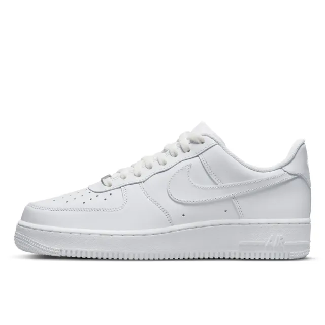 【NIKE 耐吉】休閒鞋 男鞋 運動鞋 AF1 AIR FORCE 1 07 白 CW2288-111