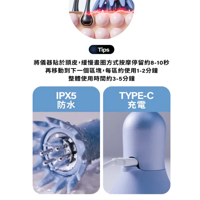 【MIRAE 未來美】光電導入頭皮儀