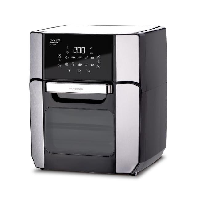  鍋寶 AF-1271BA 空氣炸鍋，內部採用不鏽鋼材質，容量20L以下，適閤家庭使用。尺寸約長36 x 寬33 x 高37cm，重量7.4kg，電壓110V / 頻率60Hz，消耗功率1400~1500W。中國製造，提供2年保固。健康無油炸烹調，操作簡單，快速加熱，理想的廚房好幫手。 